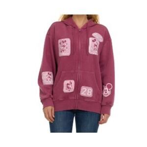 Women's Full-Zip Hoodie Disney Mickey & Minnie Size XS